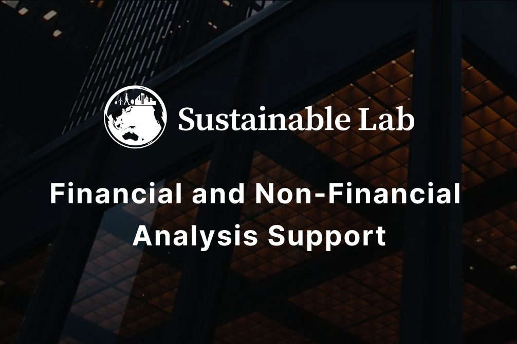 Financial & Non-Financial Analysis Support